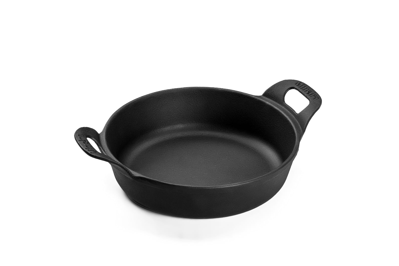 compre aqui travessa de ferro fundido 18 cm alça de ferro estilo panela mineira pequena