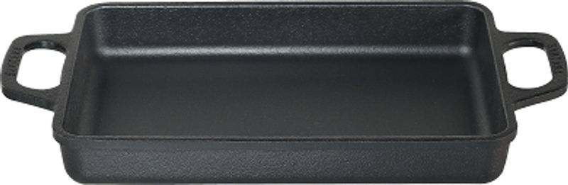 assadeira de ferro fundido retangular, travessa de ferro, tabuleiro para forno, bandeja santana 31x25