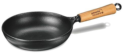 frigideira ferro fundido, panela mineira, 18 cm, antiaderente, bifeteira, grill, fumil