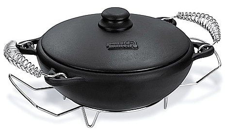 panela de moqueca de ferro fundido, moquequeira, panela de barro capixaba, 3l, panela de ferro