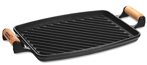 chapa de ferro fundido, 33 cm, bifeira, bifeteira, grelha, grill