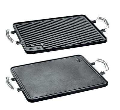 chapa ferro fundido, dupla face, 28 cm, grill, grelhar, bifeteira, bifeira, panela mineira