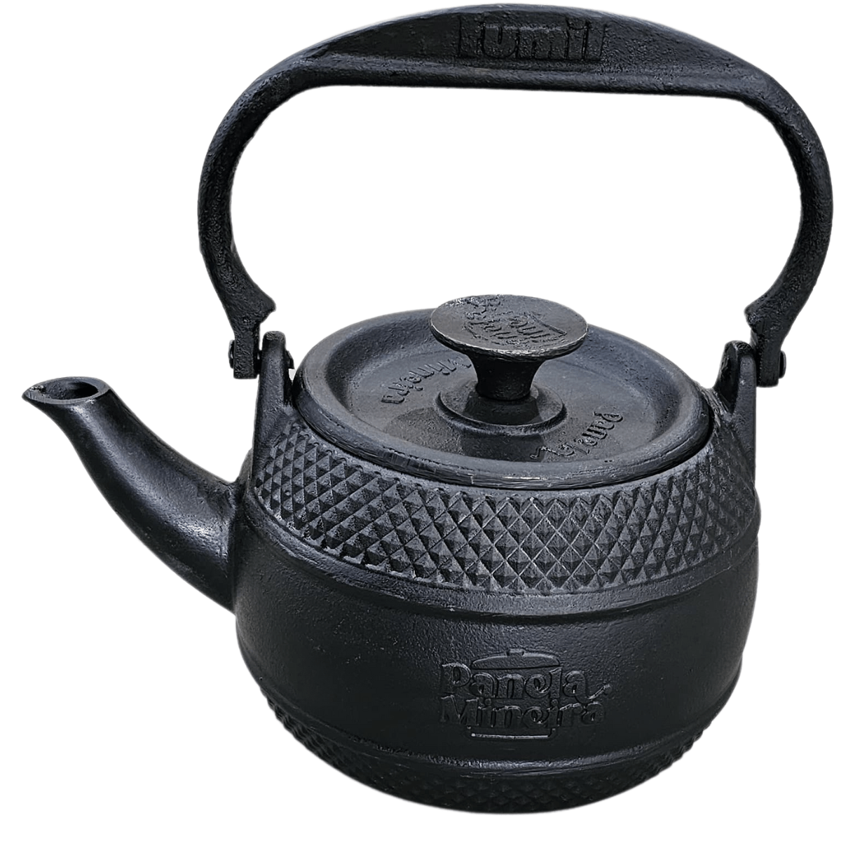 chaleira de ferro fundido, bule, 2 litros, panela mineira,tradição