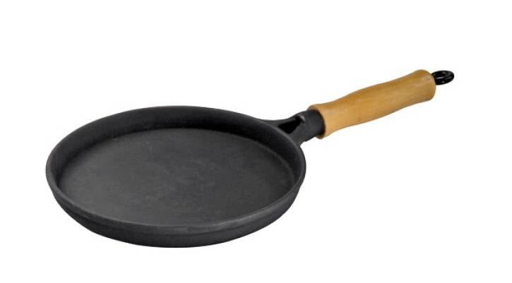 chapa tapioca ferro fundido, bifeteira, frigideira, tapioqueira Libaneza 18 cm