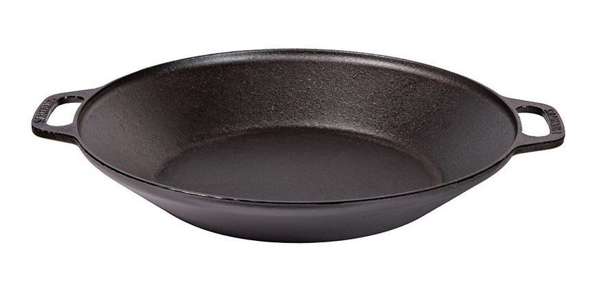 tacho de ferro fundido fundilção santana 44 cm paella de ferro