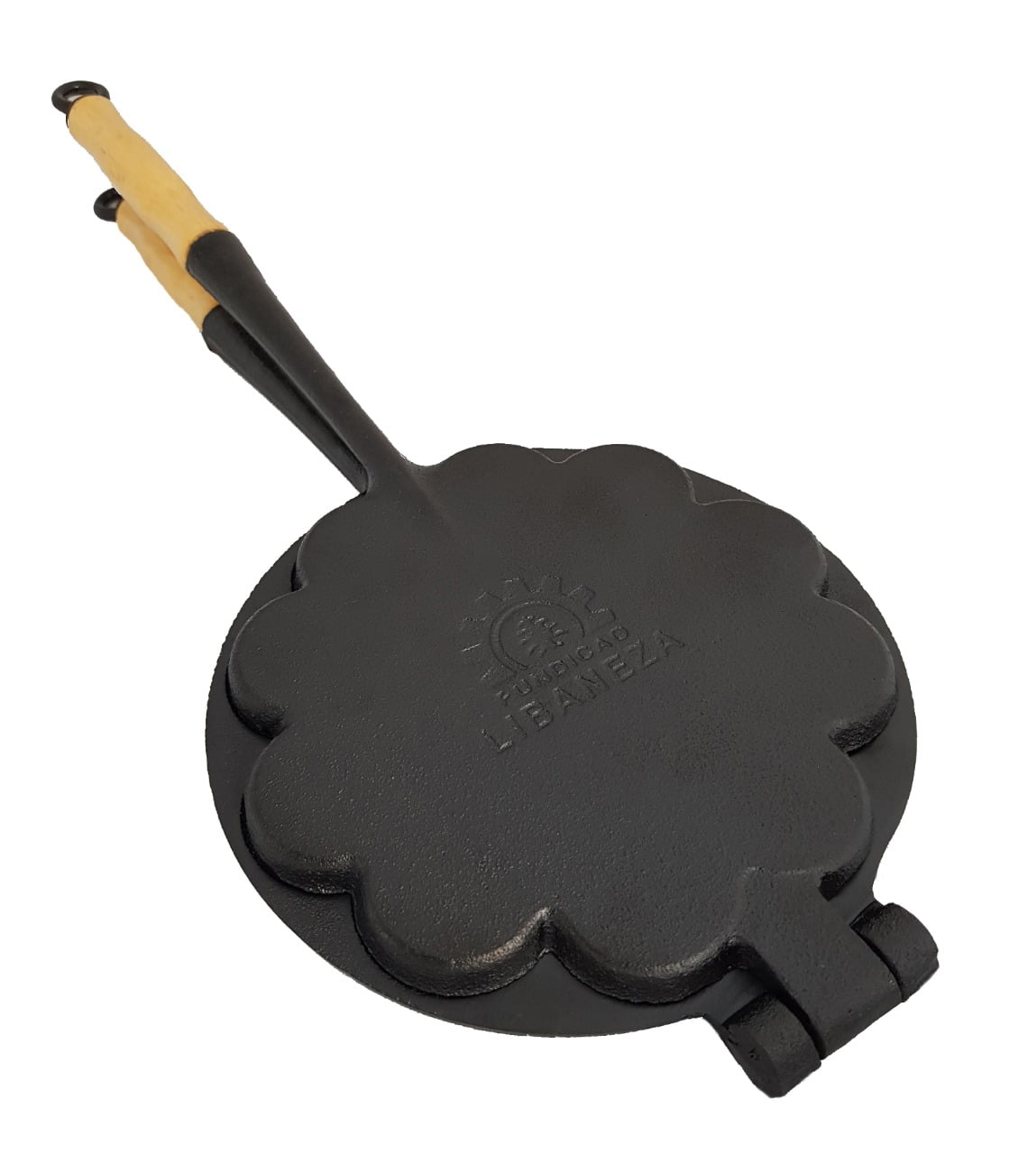 waffleira ferro fundido, waflle fogao, Libaneza, fumil, waffle de ferro fundido, libaneza, 16 cm de diametro