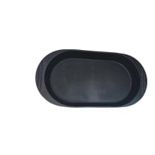 assadeira de ferro fundido oval, 19 cm , travessa de ferro, tabuleiro de ferro, pequena libaneza