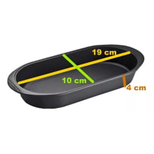 assadeira de ferro fundido oval, 19 cm , travessa de ferro, tabuleiro de ferro, pequena libaneza