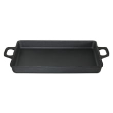 Assadeira de ferro Retangular 41 x 27 x 4,5 cm FS