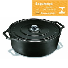 comprar panela de ferro fundido, caçarola, cacarola, 8 litros, panela mineira