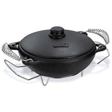 Panela Moqueca 3,5 litros Tampa de Ferro 27 cm diâmetro