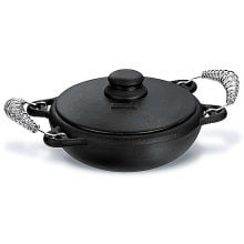 Panela Pirão 1,5 litros tampa ferro 19 cm diâmetro