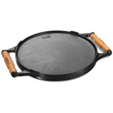 chapa ferro fundido, dupla face, 30 cm, grill, grelhar, bifeteira, bifeira, panela mineira