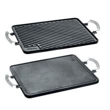 chapa ferro fundido, dupla face, 28 cm, grill, grelhar, bifeteira, bifeira, panela mineira