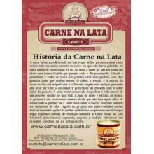 carne na lata, carne na banha, carne na gordura, carne suina, pernil, xavante 3,4kg