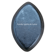 Travessa Folha 20x13cm Ferro Fundido Libaneza