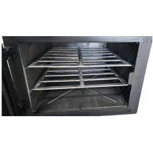 Forno de Ferro Fundido Grande Porta de Vidro Arqueado