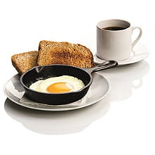 frigideira de ferro para ovo, cabo de ferro, frigideira pequena de ferro para omelete, 14 cm