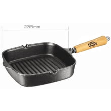 frigideira ferro fundido, grill, grelhar, cookgrill, panela mineira, fumil, quadrada