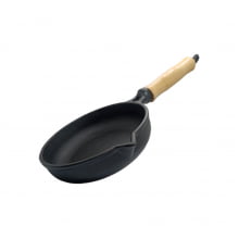 frigideira de ferro para ovo, egg pan, frigideira pequena de ferro para omelete, libaneza, 14 cm