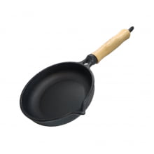 frigideira de ferro para ovo, egg pan, frigideira pequena de ferro para omelete, libaneza, 14 cm