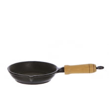 frigideira de ferro para ovo, egg pan, frigideira pequena de ferro para omelete, santana, 14 cm