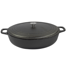 Paella Alça Ferro Tampa De Ferro Santana 30 Cm 4 Litros