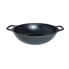 Panela Frigideira Wok Ferro Fundido 8 Litros 36cm Libaneza