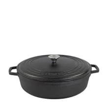 Risoteira De Ferro 28cm 3,9litros com Tampa De Ferro Santana