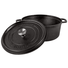 Caçarola Alça de Ferro Tampa de Ferro 2,2 litros Cocotte 20cm
