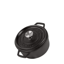 Caçarola alça de ferro tampa de ferro 1,7 litros cocotte 18cm