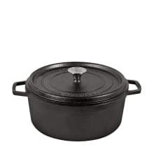 panela de ferro fundido caçarola cocotte 24 cm para panificaçao panela para forno, santana