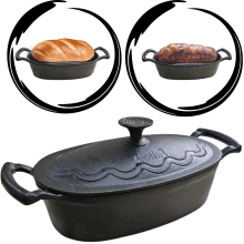 panela de ferro fundido, caçarola, cacarola, 2,5 litros, panela mineira,oval