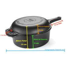 panela de ferro fundido, caçarola, cacarola, dutch oven, panela para assar pão